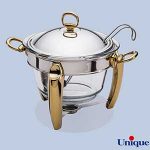 سوفله یونیک سوپ خوری پافیلی طلایی UN-3114