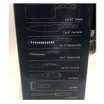 سرویس 9 پارچه کارد ساطور بلر fg222